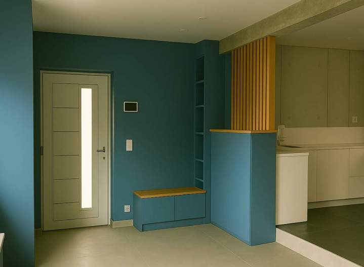 Peinture intérieure et extérieure soignée