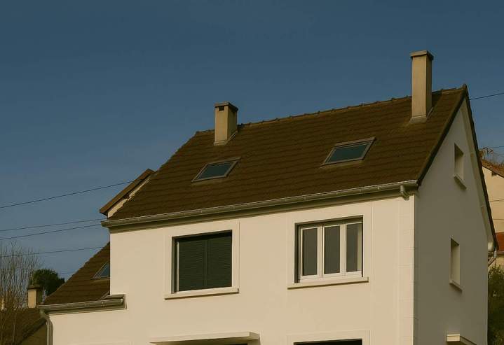 Ravalement façade de maison Survilliers