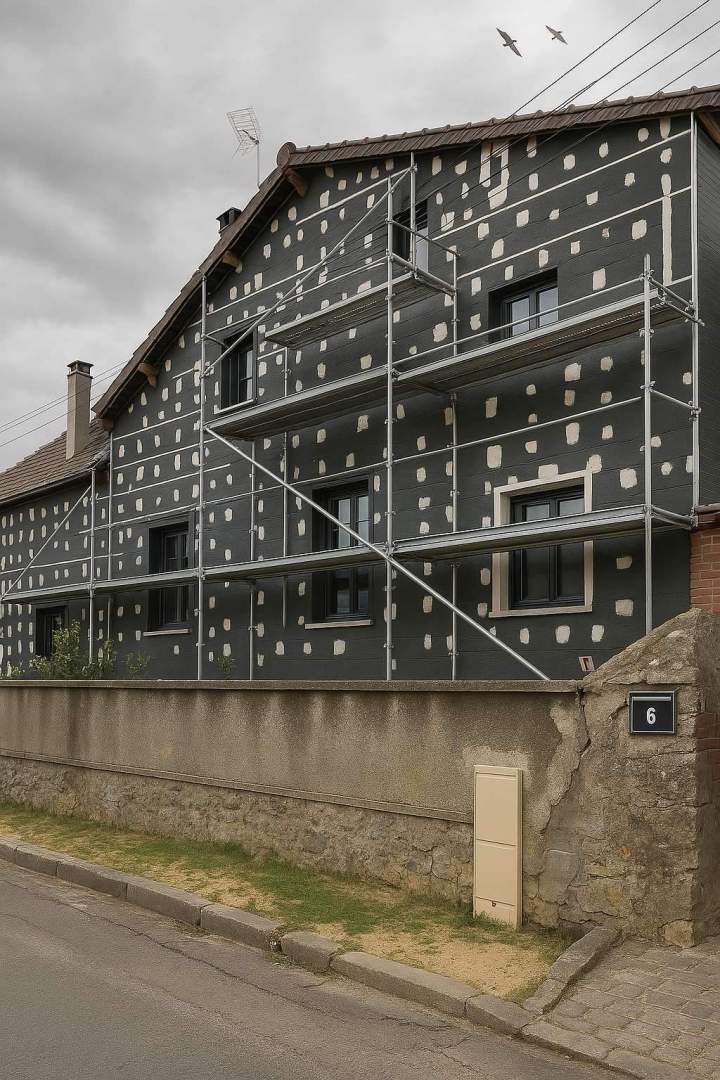Isolation thermique par l'extérieur Survilliers